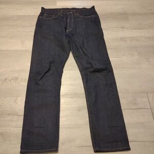 3sixteen Selvedge jeans Men's 34 Dark Wash Japanese Denim Button Fly CT 101 X